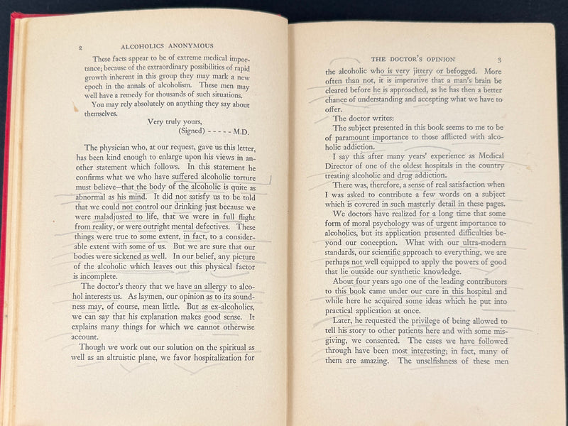 Alcoholics Anonymous — First Edition, First Printing | April 1939