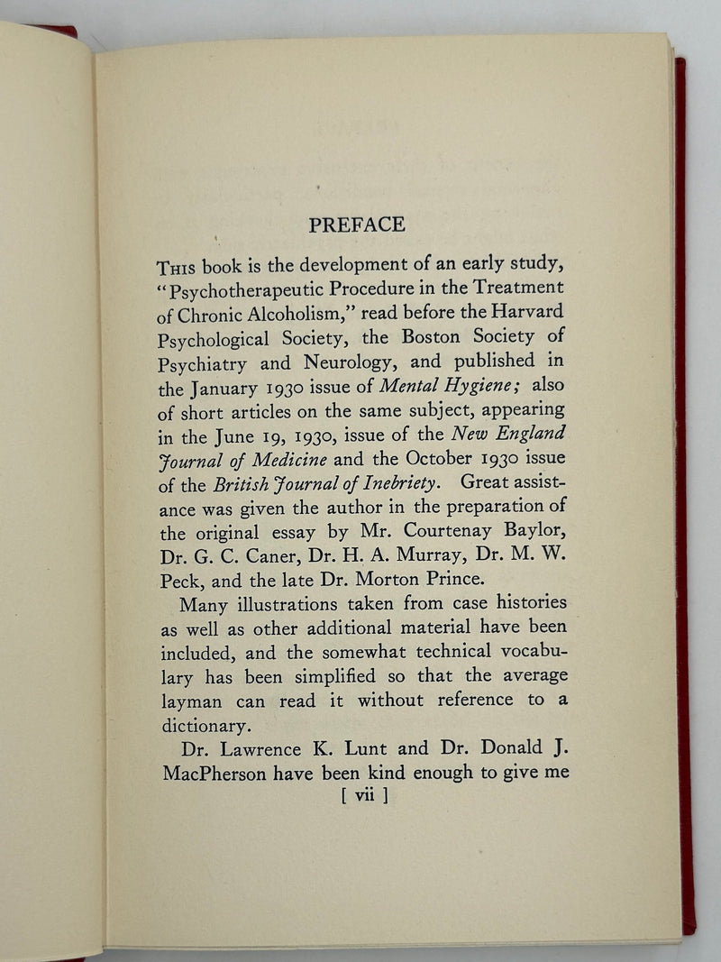 The Common Sense of Drinking by Richard R. Peabody from 1941 - RDJ