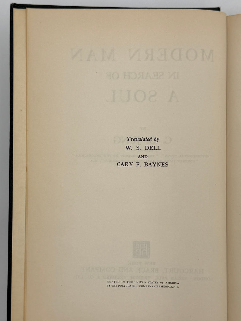 Modern Man in Search of A Soul by Carl Gustav Jung
