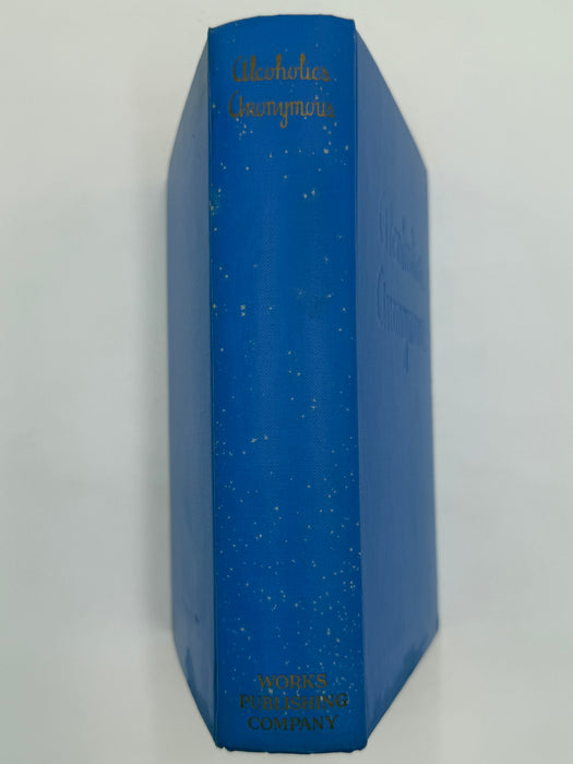 Alcoholics Anonymous First Edition Light Blue 3rd Printing from 1942 - RDJ
