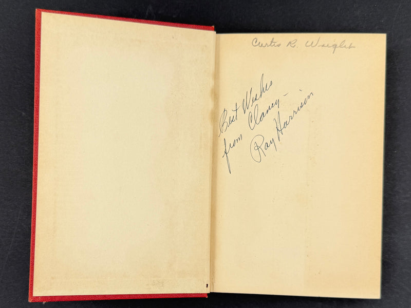 Clancy Got Well — Jay R. Clancy (Judge Ray Harrison) — 1951 First Edition — Signed & Inscribed with 1953 Signed Letter