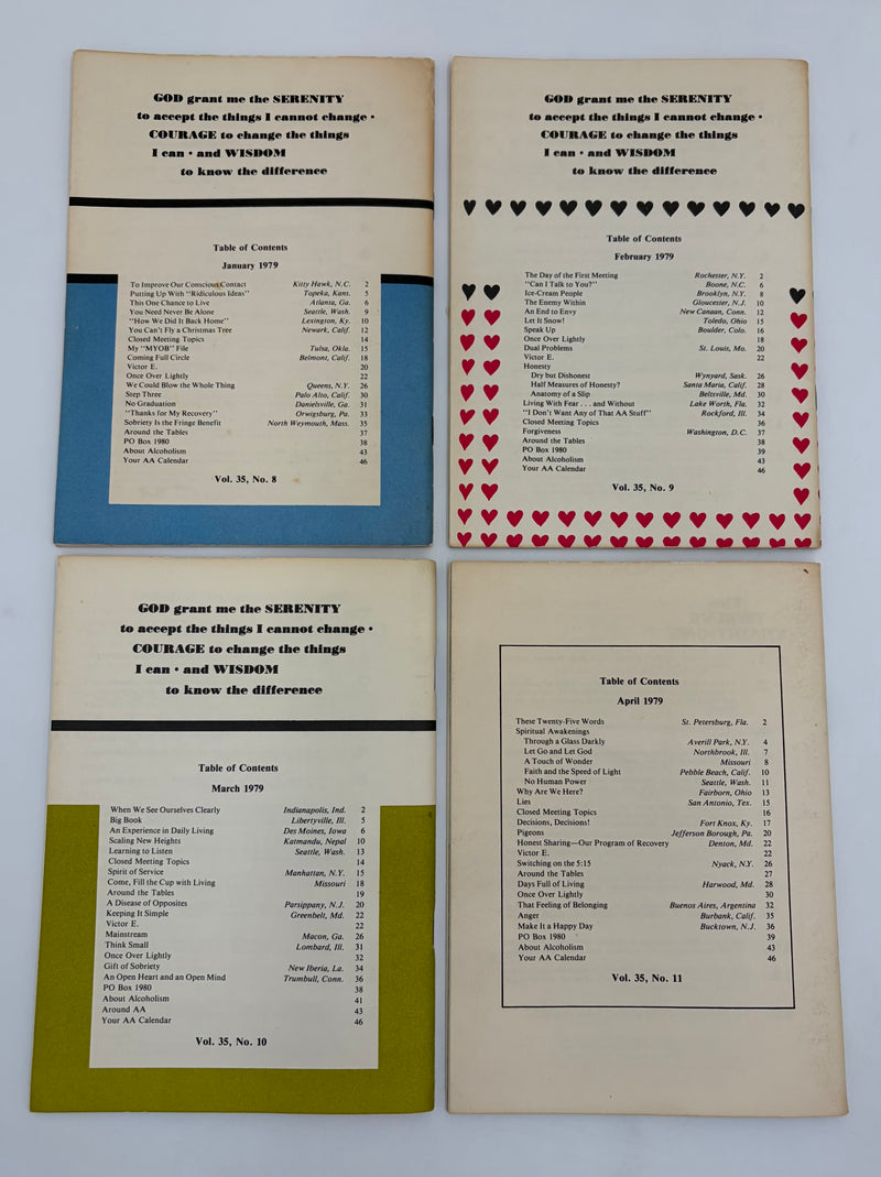 AA Grapevine Complete Set 1979