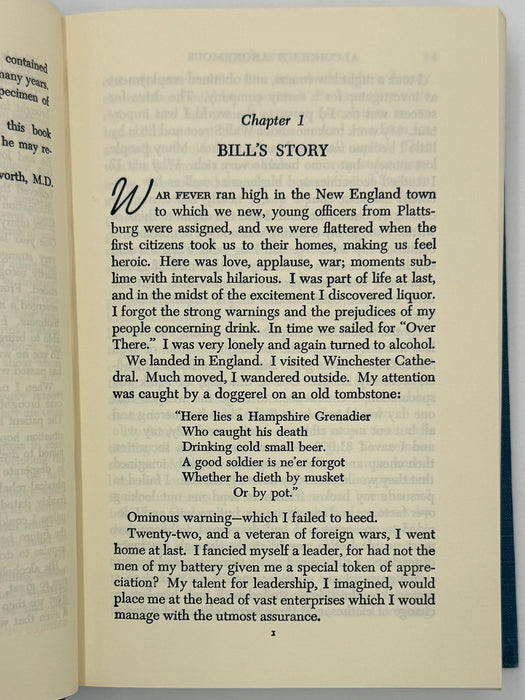 Alcoholics Anonymous Second Edition Big Book 14th Printing from 1973 - ODJ