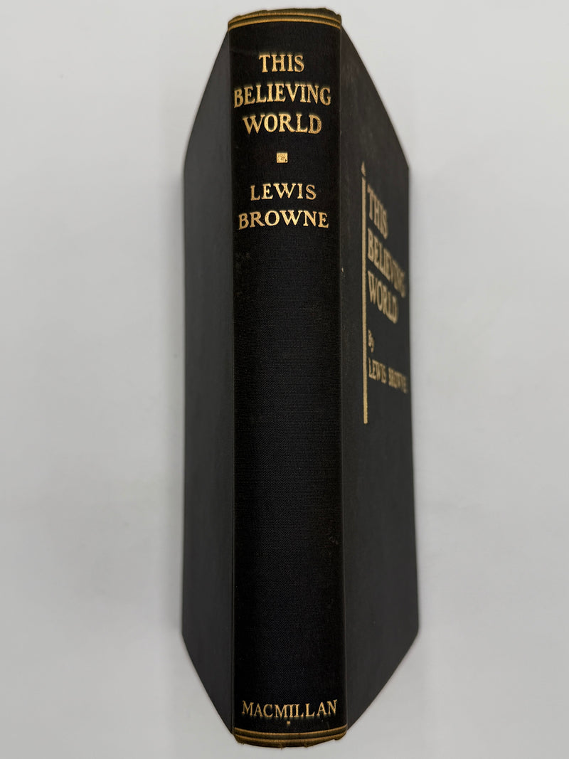 This Believing World by Lewis Browne - ODJ