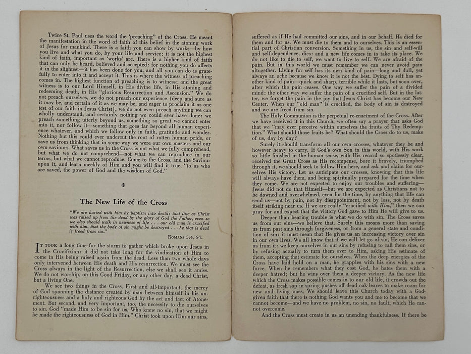 Seven Truths About the Cross by Samuel Shoemaker West Coast Collection