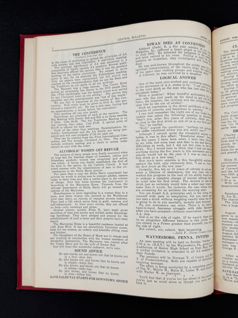 The Cleveland Central Bulletin Collection — Original Bound Volumes, 1942–1962