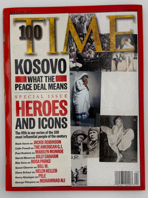 Time Magazine from June 1999 - Heroes and Icons - Featuring Bill W