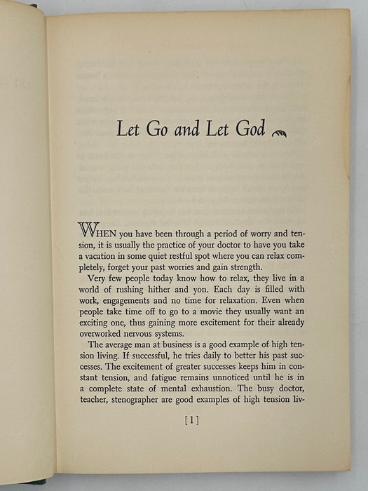 LET GO AND LET GOD: Steps in Victorious Living by Albert E. Cliffe