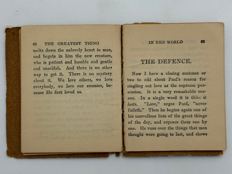The Greatest Thing in the World by Henry Drummond
