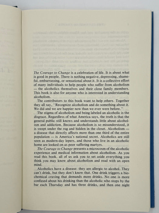 The Courage to Change: Personal Conversations with Dennis Wholey Recovery Collectibles