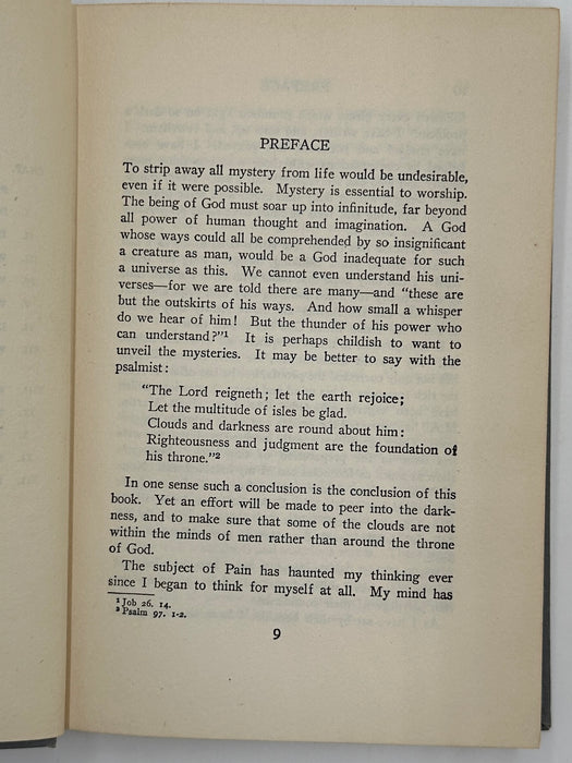 Why Do Men Suffer? by Leslie D. Weatherhead