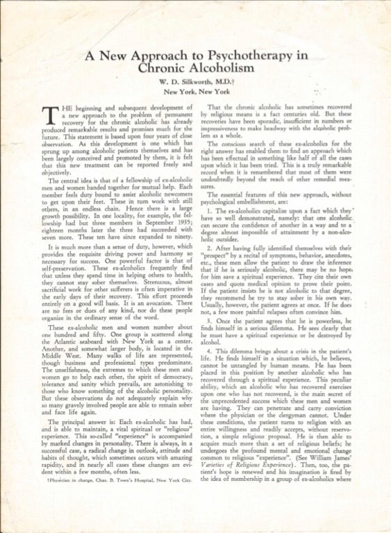 The William D. Silkworth Collection