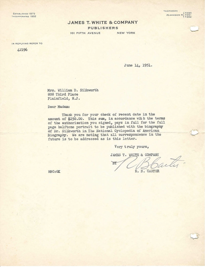 The William D. Silkworth Collection
