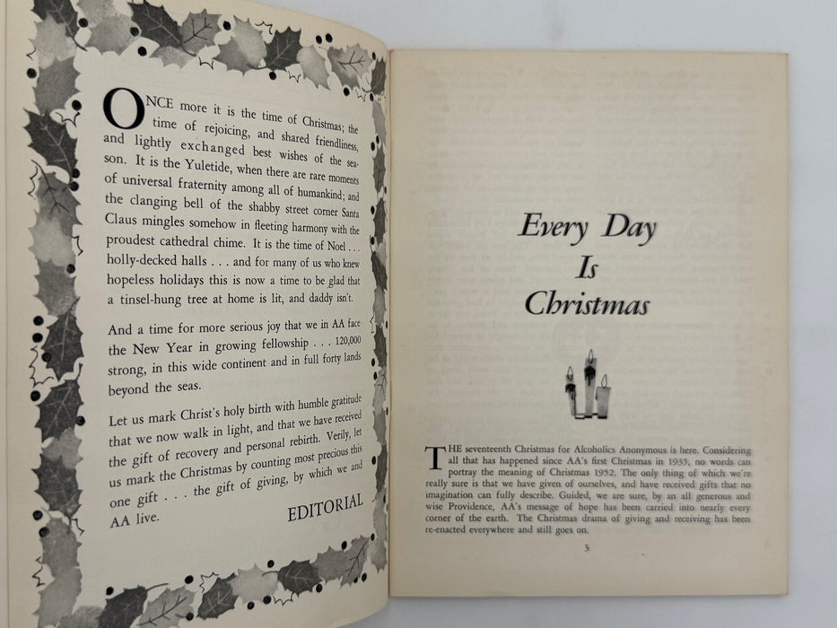 AA Grapevine from December 1952