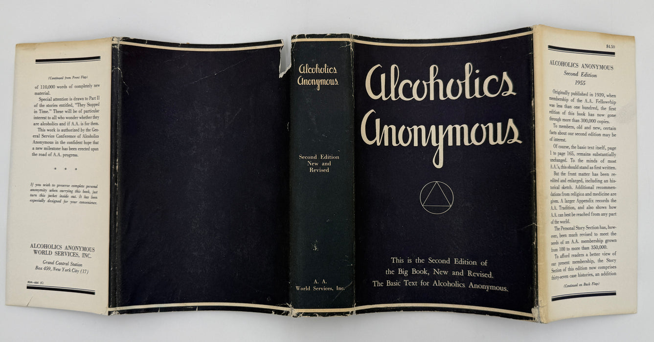 Alcoholics Anonymous Second Edition 8th Printing from 1966 - ODJ