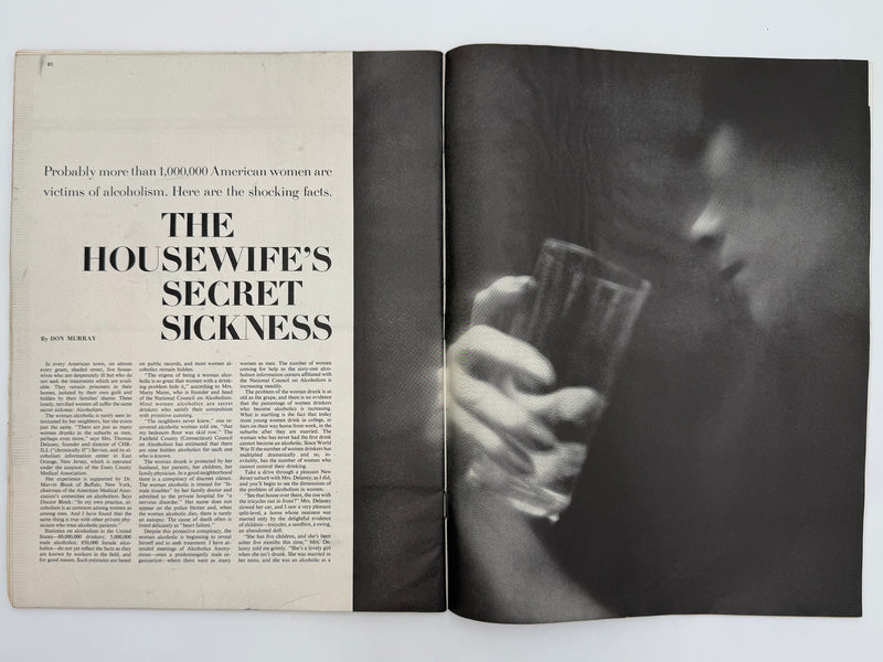 Saturday Evening Post from January 1962 - The Housewife’s Secret Sickness