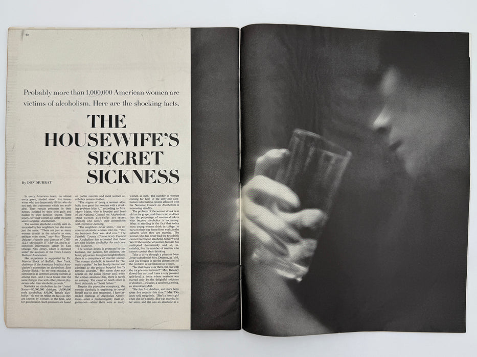 Saturday Evening Post from January 1962 - The Housewife’s Secret Sickness