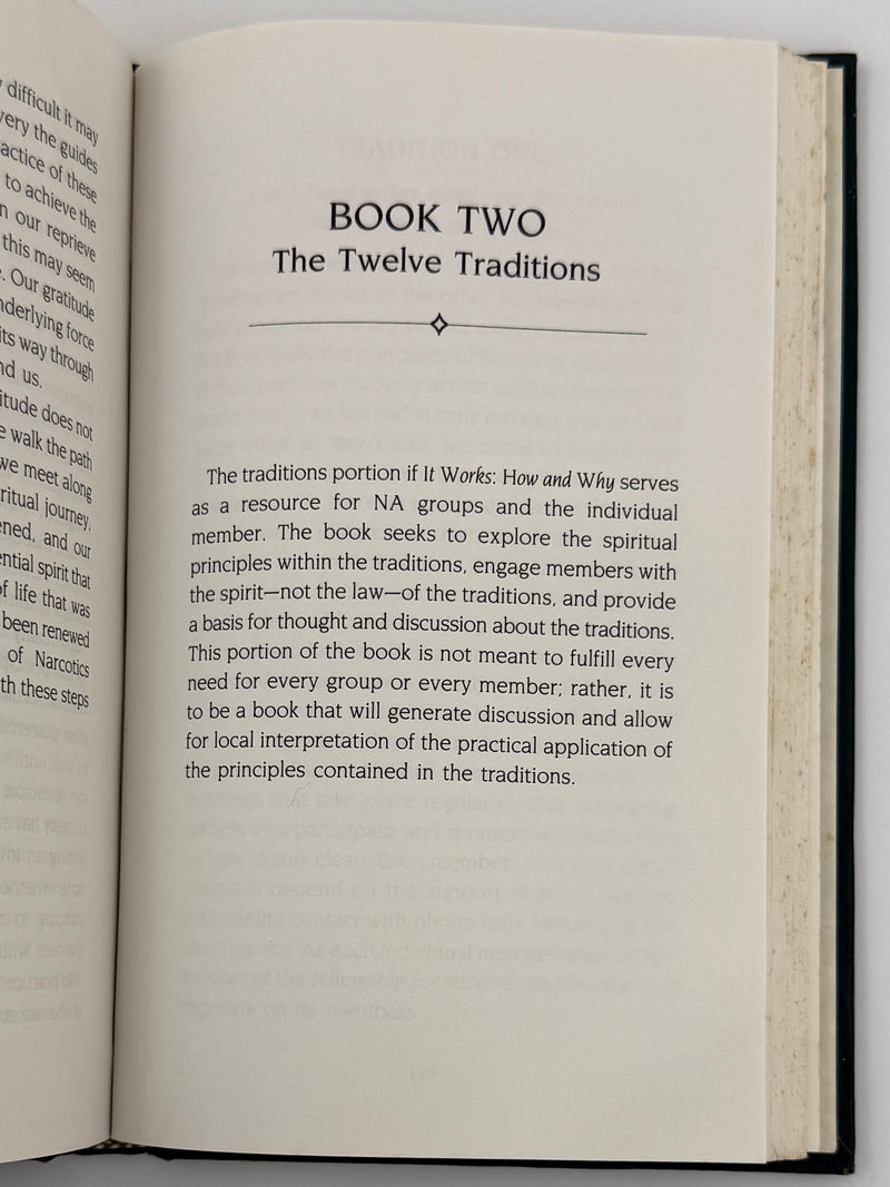 It Works: How and Why — Narcotics Anonymous — First Printing 1993 — ODJ