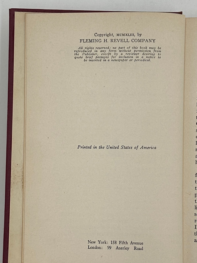 Christ and This Crisis by Samuel M. Shoemaker - ODJ
