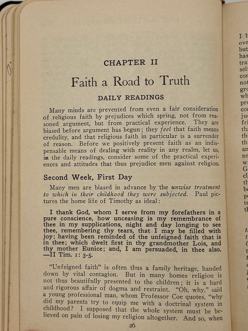 The Meaning of Faith by Harry Emerson Fosdick