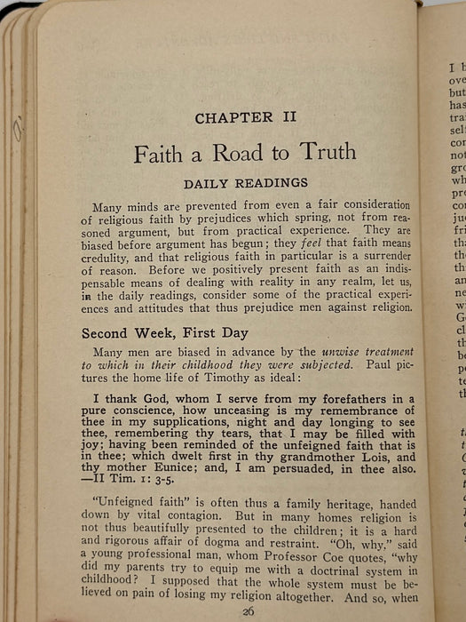 The Meaning of Faith by Harry Emerson Fosdick