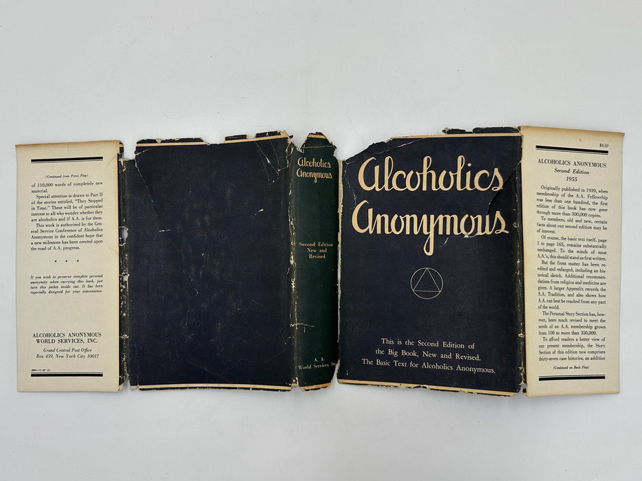 Alcoholics Anonymous Second Edition 9th Printing with ODJ