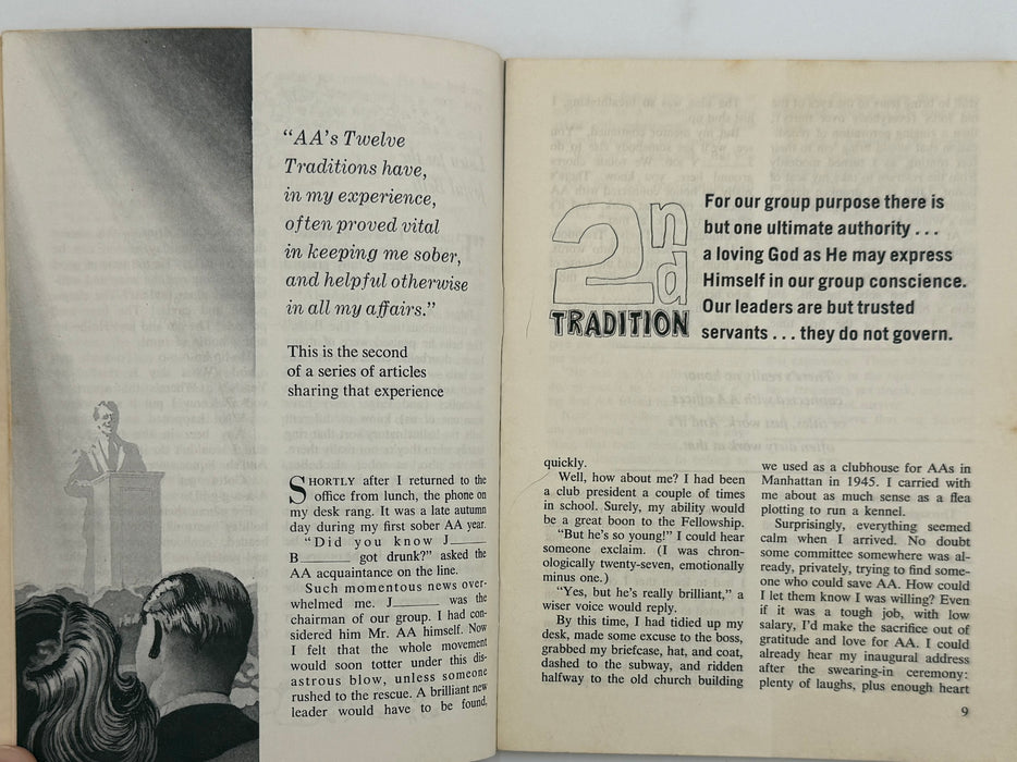 AA Grapevine from December 1969 - Merry Christmas To All