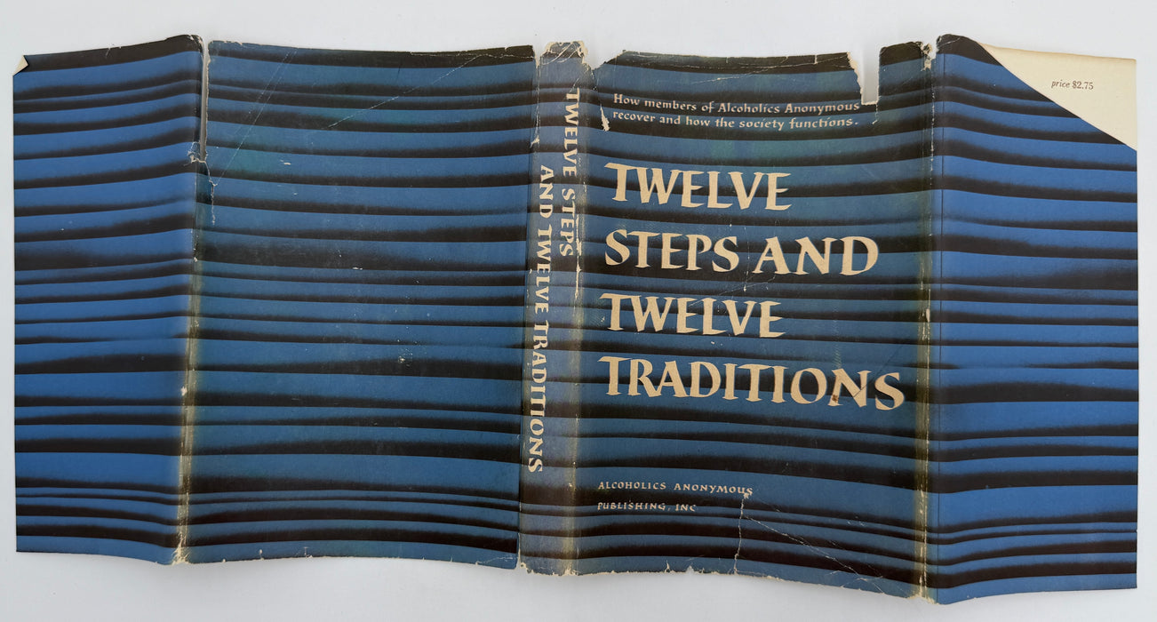 Alcoholics Anonymous Twelve Steps and Twelve Traditions - First Printing from 1953 - ODJ