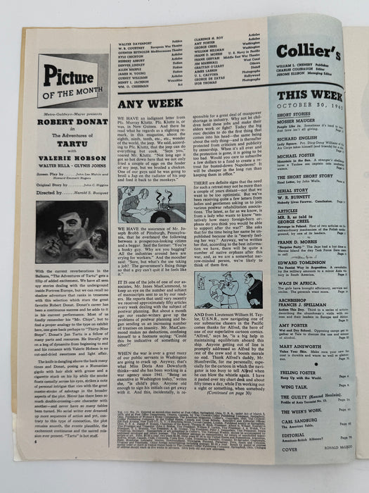 Collier’s Magazine from October 30, 1943 - Wet and Dry School