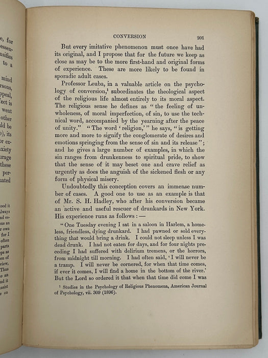 Varieties of Religious Experience by William James - First Printing from 1902 West Coast Collection