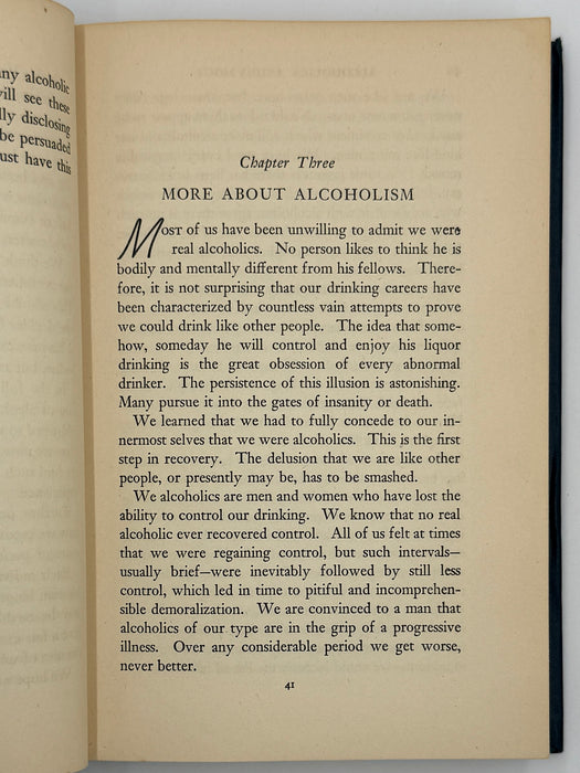 Alcoholics Anonymous First Edition 12th Printing from 1948 - ODJ