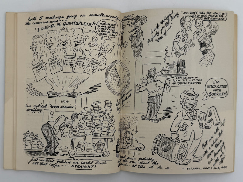 AA Grapevine - Convention Highlights - August 1955