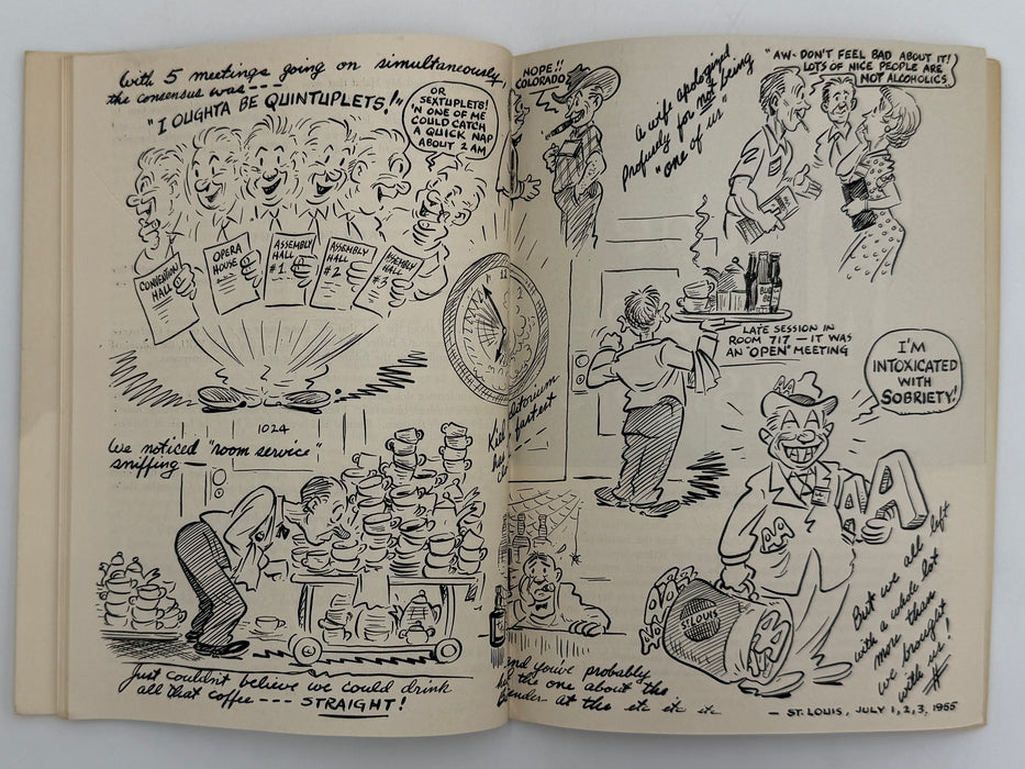 AA Grapevine - Convention Highlights - August 1955