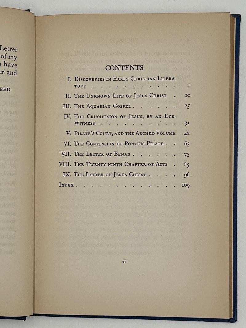 Strange New Gospels by Edgar Johnson Goodspeed from 1931 with the original dust jacket Recovery Collectibles
