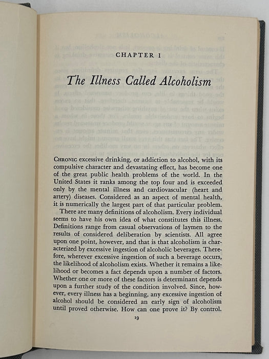 Signed - ALCOHOLISM: Its Facets and Phases by MARVIN A. BLOCK, M.D.