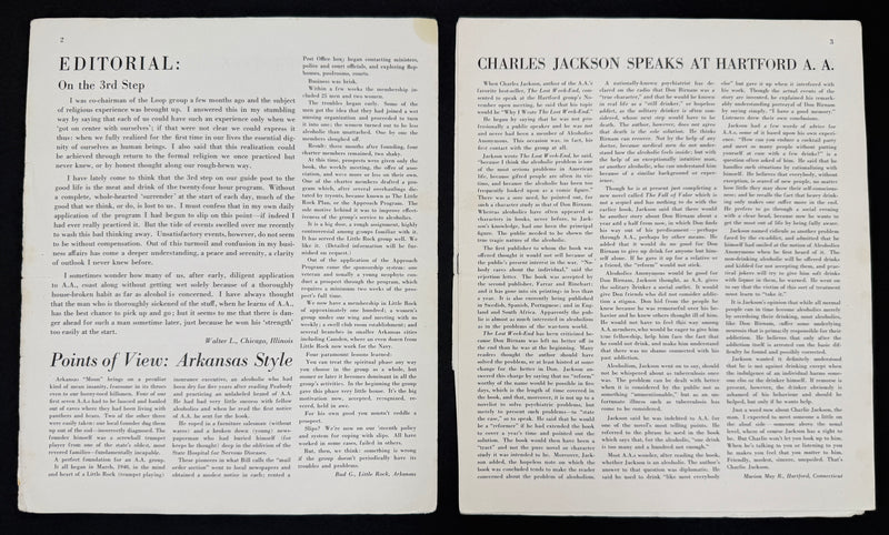 The A.A. Grapevine — January 1945 | Volume I, No. 8