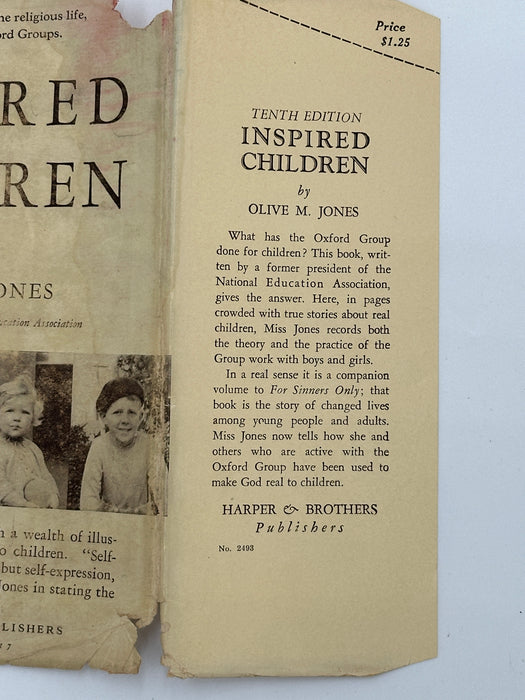 Inspired Children by Olive M. Jones - Tenth Edition