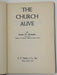 SIGNED - The Church Alive by Samuel M. Shoemaker Recovery Collectibles