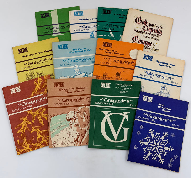 AA Grapevine Complete Set 1982