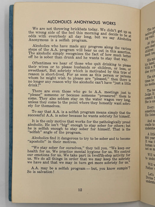 Contact With God by Father John Doe (Ralph Pfau) - 1959