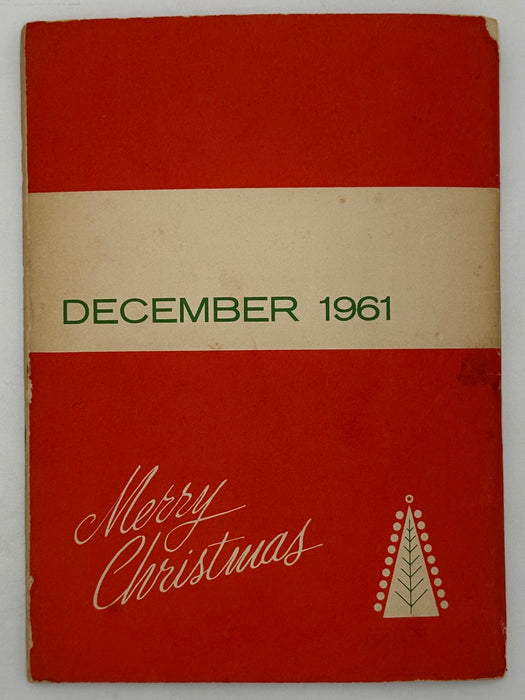 AA Grapevine from December 1961 - Christmas Message from Bill