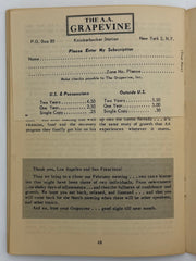 AA Grapevine from February 1952 - California Early History Recovery Collectibles