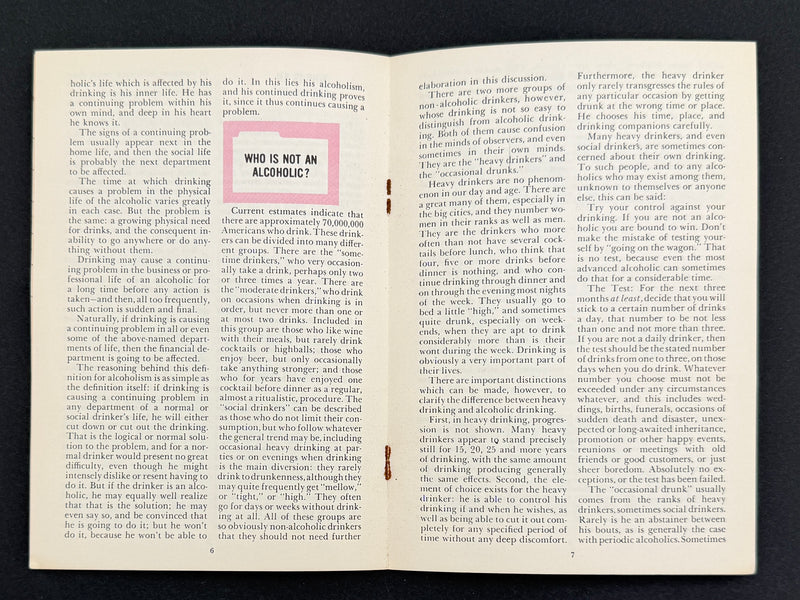 How to Know an Alcoholic — Marty Mann — Based on New Primer on Alcoholism | 1958