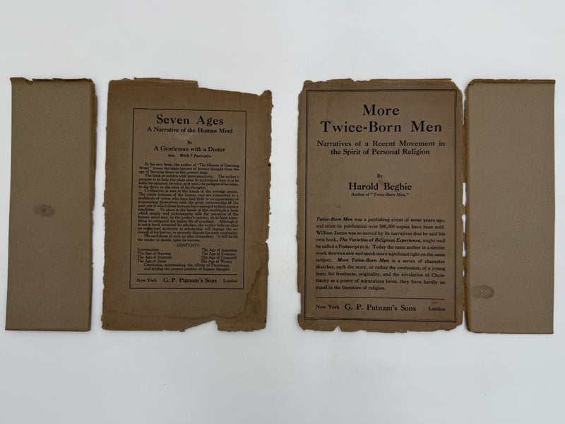 More Twice Born Men by Harold Begbie from 1923 with the original dust jacket