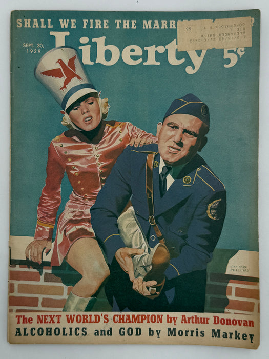 Liberty Magazine from September 1939 - Alcoholics and God article by Morris Markey