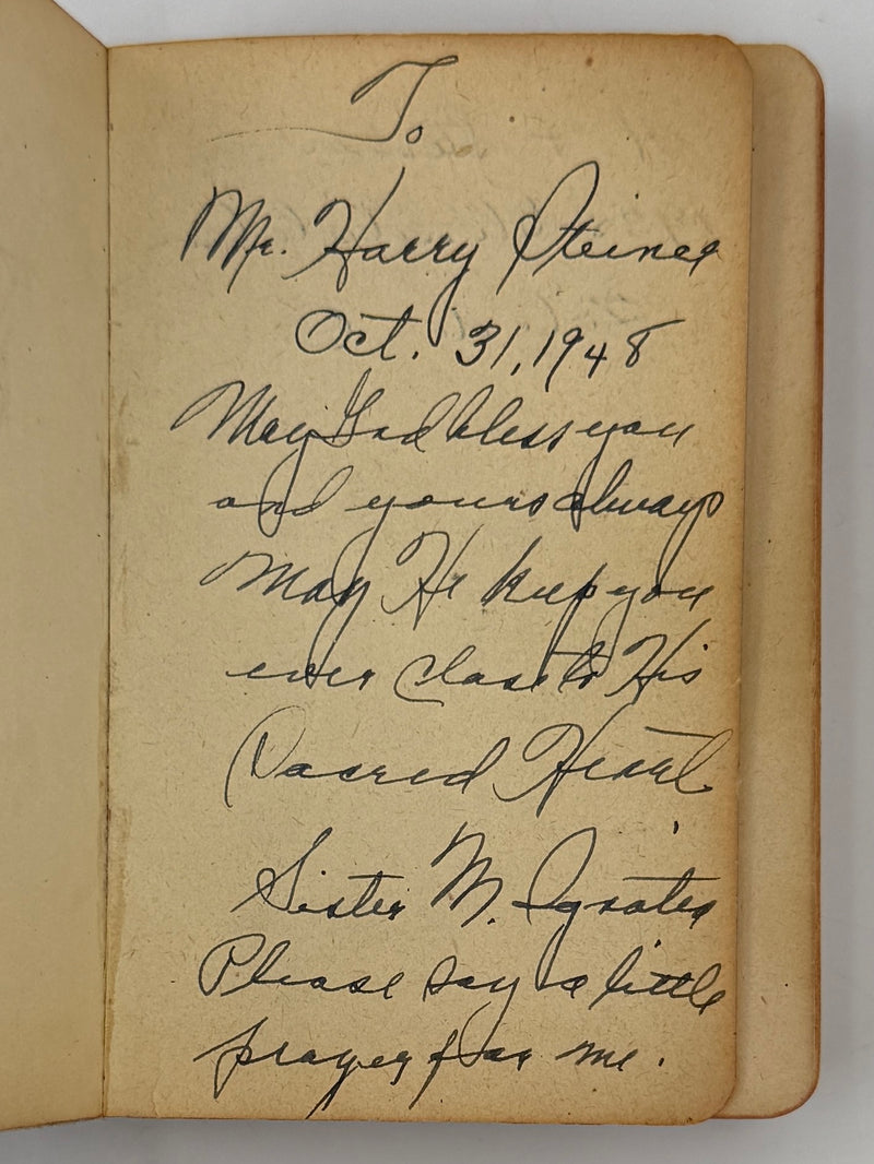 The Sister Ignatia Collection — Two Personally Inscribed Books & A.A. Historical Material
