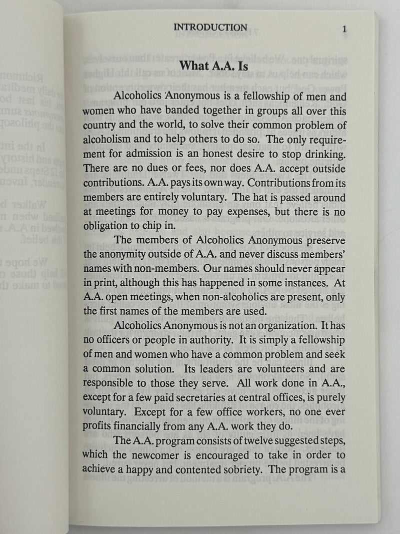The 7 Points of Alcoholics Anonymous by Richmond Walker