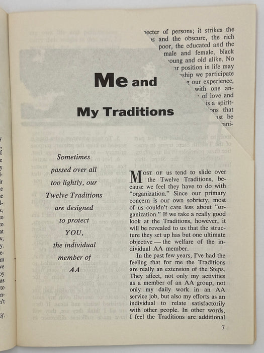 AA Grapevine from October 1969 - First World Service Meeting by Bill