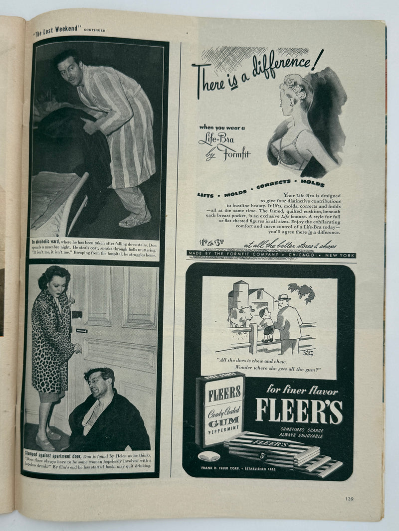 Life Magazine from October 1945 - The Lost Weekend