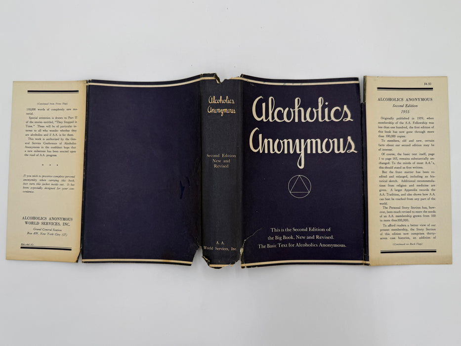 Alcoholics Anonymous Second Edition 5th Printing with ODJ